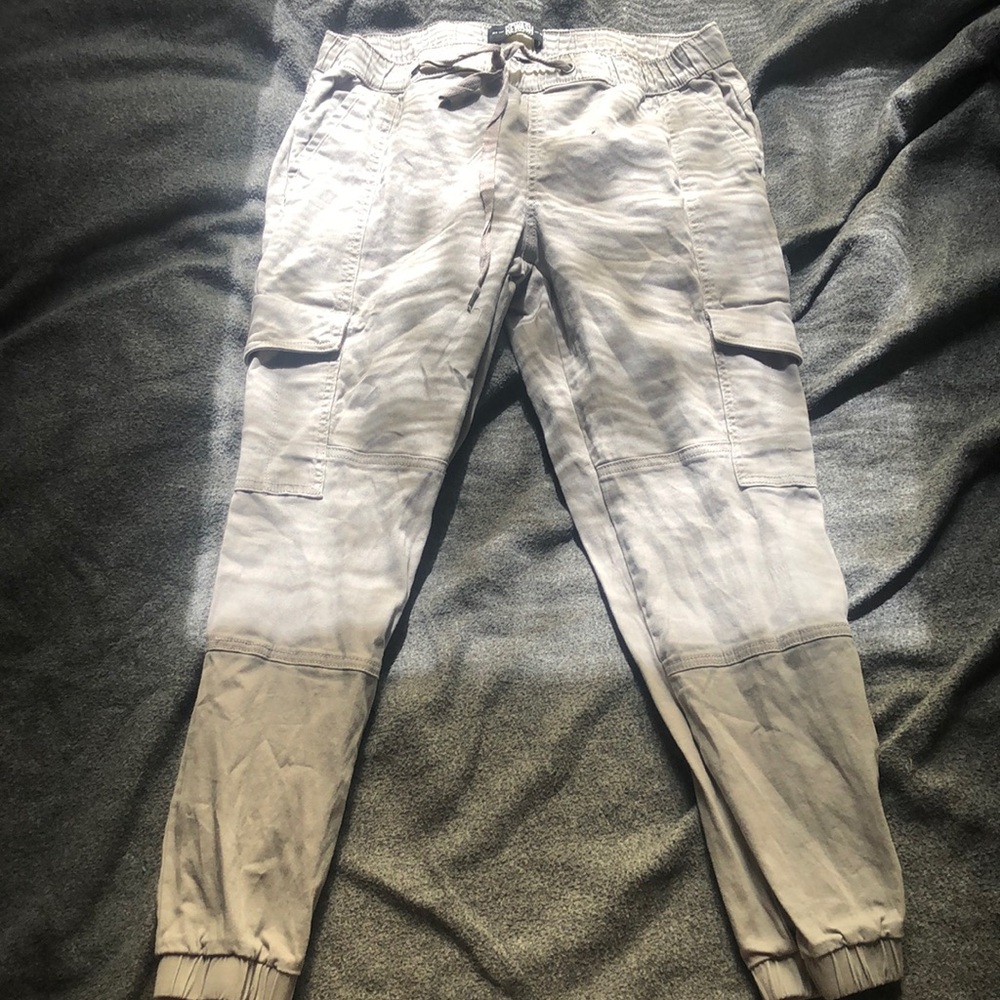Gray Cargo Pants